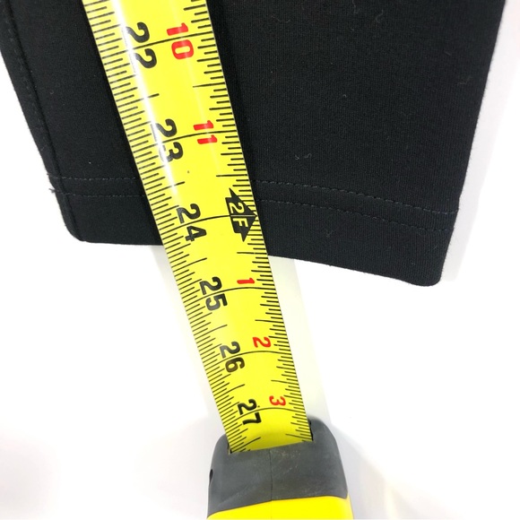 Betabrand Dress pant Yoga Pants Slim Leg Black Stretch Pull On Medium Petite - Picture 8 of 9